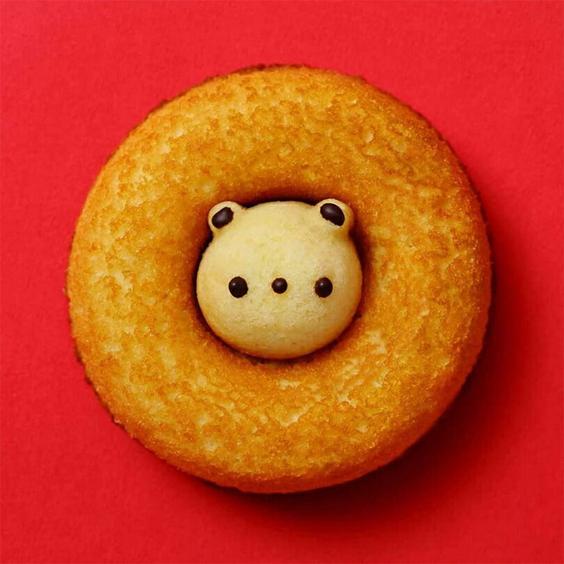 クマゴロンドーナツ3個入 人気 ベスト 送料無料 知床 有名 焼き菓子 かわいい Twitter Instagram 話題 大人気商品 プレゼント ギフト お土産 送料込 お取り寄せ