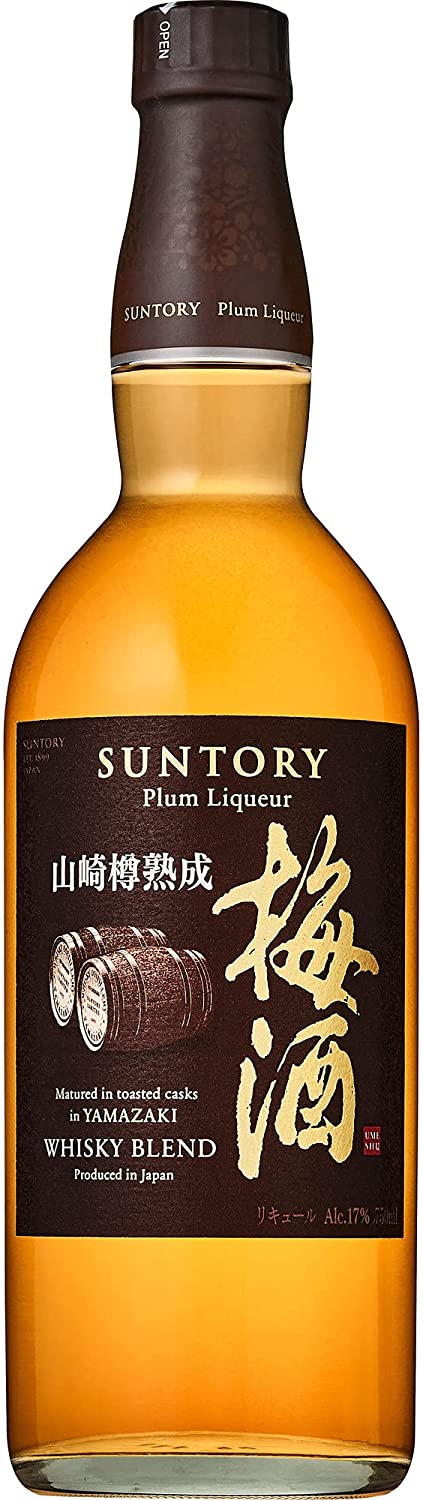 サントリー 山崎蒸溜所貯蔵 焙煎樽熟成 梅酒 750ml 1本 【ご注文は1ケース（12本）まで一個口配送可能です】