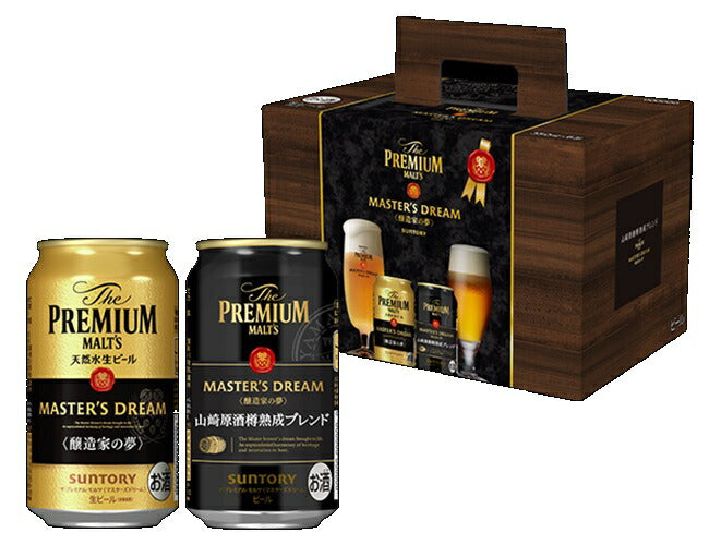【先着順!割引クーポン取得可】【送料無料】サントリー ザ・プレミアム・モルツ マスターズドリーム山崎原酒樽熟成ブレンド6缶アソートセット 4セット【北海道・東北・四国・九州・沖縄県は必ず送料がかかります】