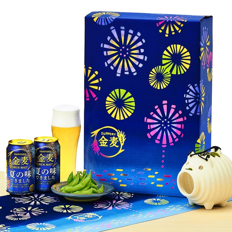 サントリー 金麦 美麗デザインケース 350ml×24本 【ご注文は2ケースまで同梱可能】sk_BKRTKV