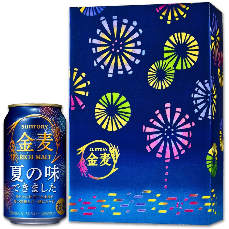サントリー 金麦 美麗デザインケース 350ml×24本 【ご注文は2ケースまで同梱可能】sk_BKRTKV