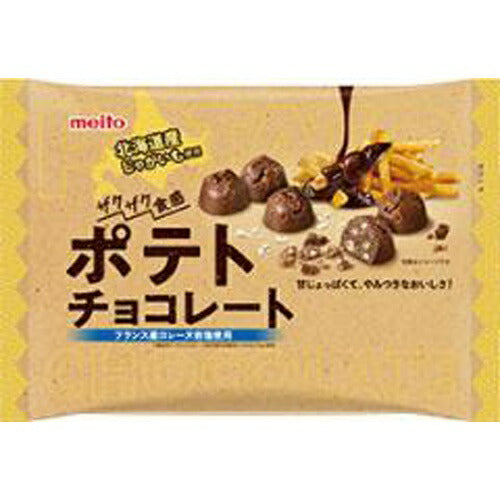 【送料無料】名糖産業 ポテトチョコレート 131g×12袋
