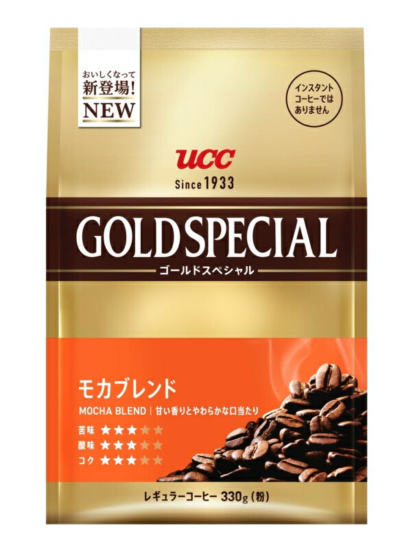【送料無料】UCC 上島珈琲 ゴールドスペシャル モカブレンド 330g×6個【レギュラーコーヒー】