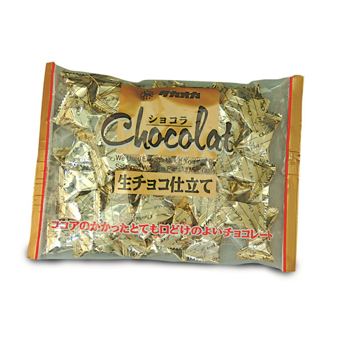 【送料無料】高岡食品工業タカオカチョコ ショコラ 生チョコ仕立て 172g×24袋