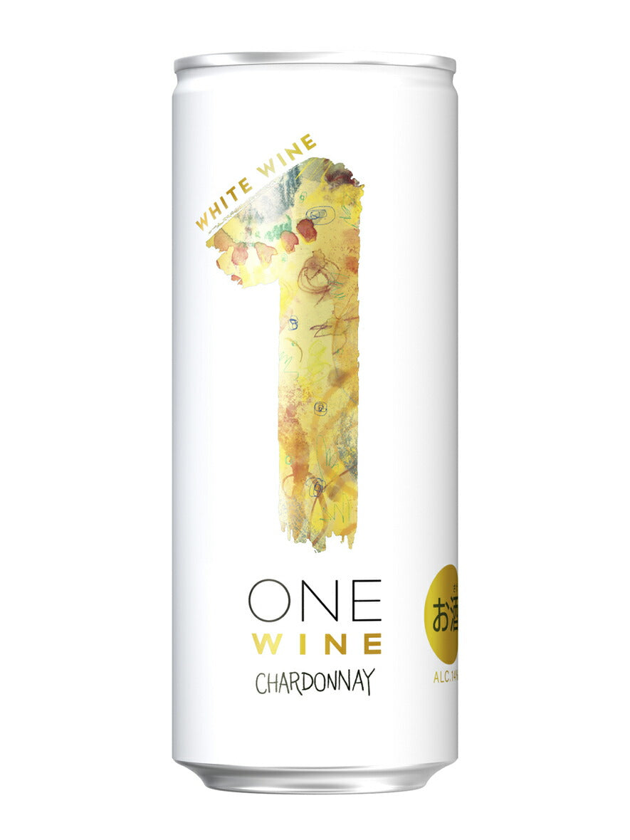 送料無料 サントリー ONE WINE ワン ワイン シャルドネ 250ml×30本/1ケース 缶/wine_YCW