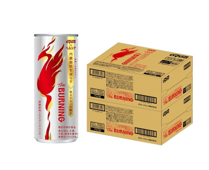 【送料無料】DyDo ダイドー The BURNING ザ・バーニング 250ml×2ケース(計60本中の30本無料)