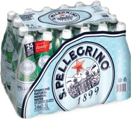 【送料無料】サンペレグリノ ペットボトル 炭酸水 500ml×24本