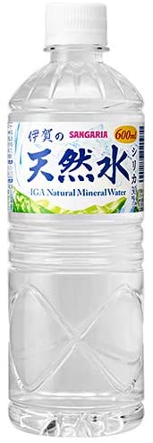 【送料無料】 サンガリア 伊賀の天然水 600ml×2ケース/48本