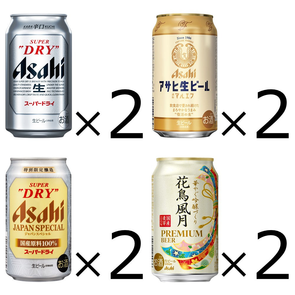 先着順300円OFFクーポン取得可【送料無料】母の日 母の日ギフト ビール プレゼント 2022アサヒ スーパードライ 4種 8缶 フラワースリーブ SD-MF 母の日限定パッケージ 感謝 敬老の日
