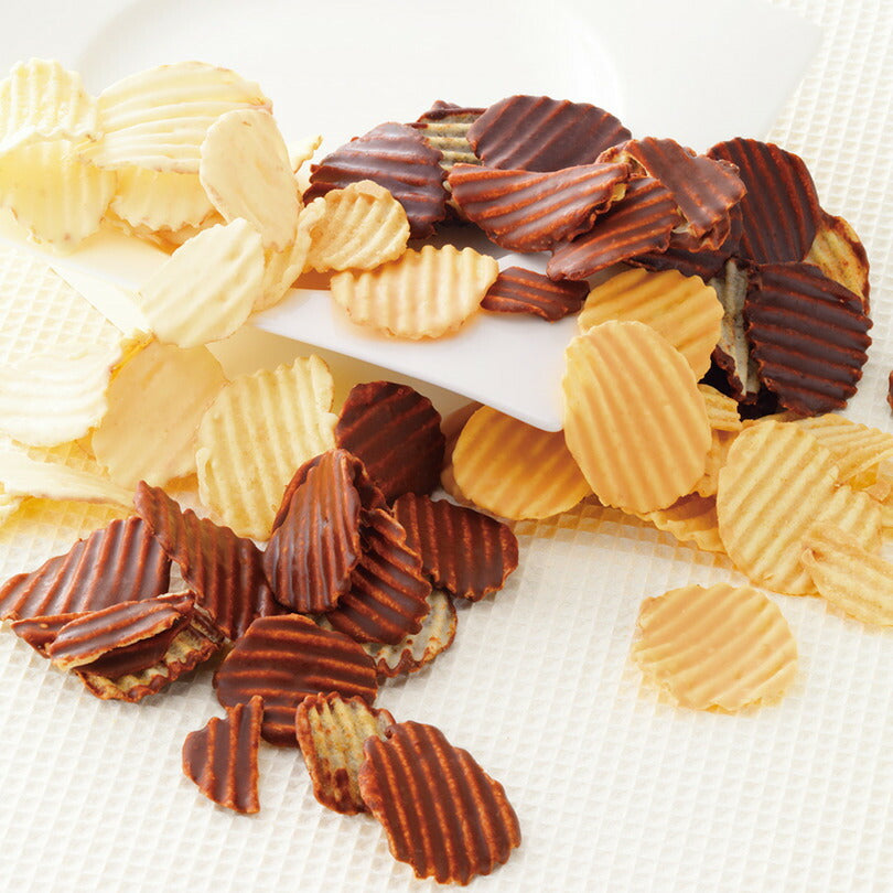 ロイズ ポテトチップチョコレート 4種詰め合わせ(各190g） ROYCE 北海道 人気 お菓子 スイーツ コーティング 大ヒット 定番 / チョコレート クリスマス