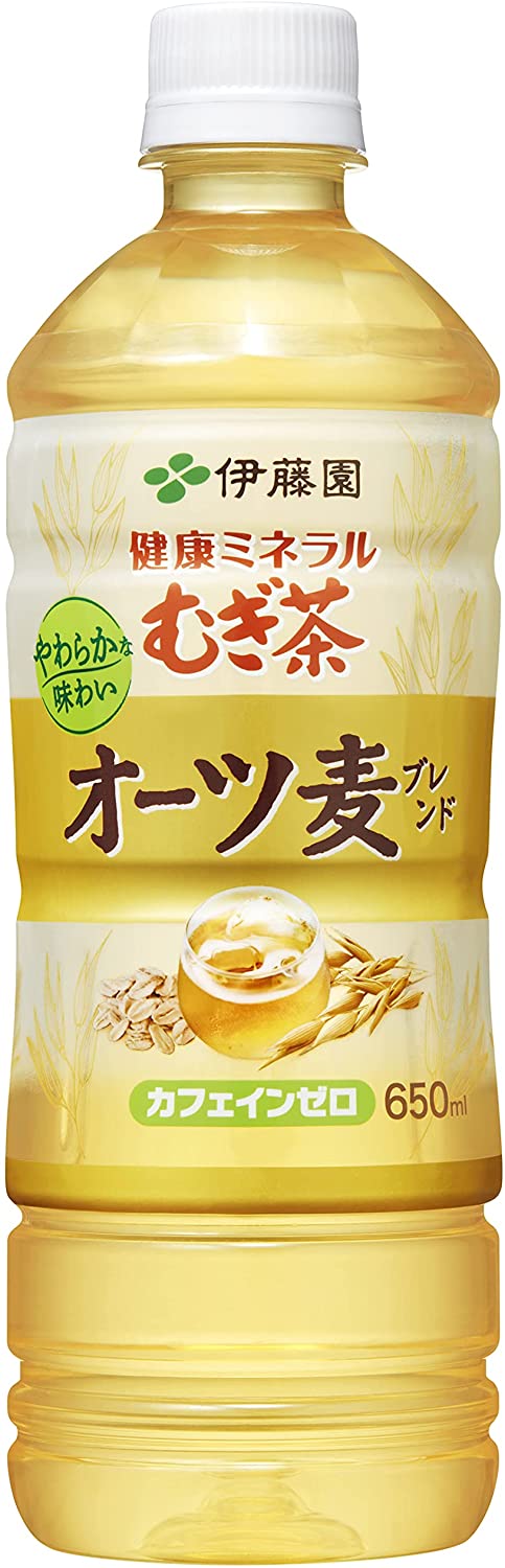 【送料無料】伊藤園 ミネラル麦茶 オーツ麦ブレンド 650ml×24本