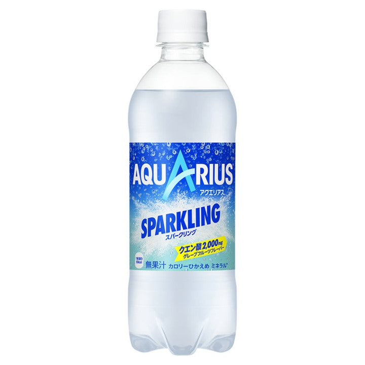 【送料無料】コカ コーラ アクエリアス スパークリング 490ml×24本/1ケース【北海道・沖縄県・東北・四国・九州・沖縄県は必ず送料がかかります】