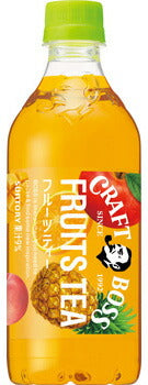 【旧ラベル品】【送料無料】サントリー クラフトボス フルーツティー 紅茶 500ml×24本