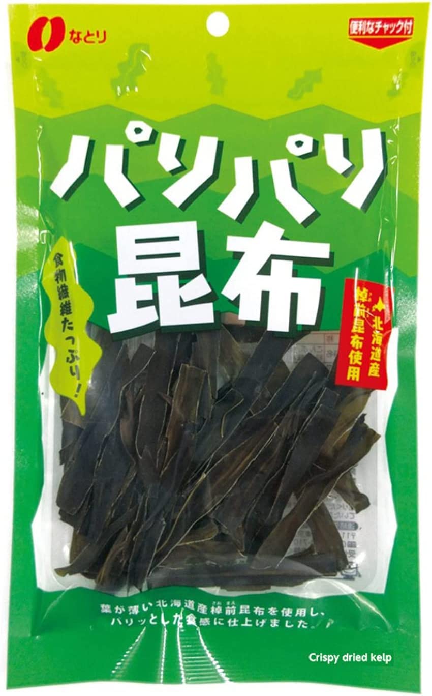 【送料無料】【ネコポス便】なとり パリパリ昆布 10g×5個