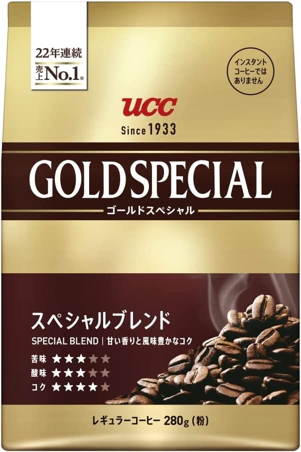 【送料無料】UCC 上島珈琲 ゴールドスペシャル スペシャルブレンド 280g 1袋 【レギュラーコーヒー】