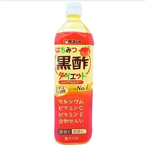 【送料無料】タマノイ酢 はちみつ黒酢ダイエット 900ml PET  1ケース(12本)