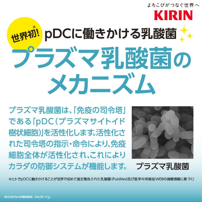 イミューズ iMUSE プラズマ乳酸菌 機能性表示食品 500ml ペットボトル 選べる 48本 (24本×2) キリン