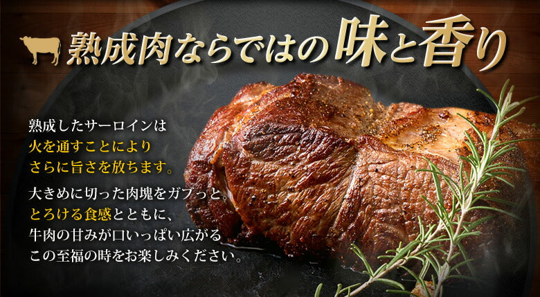 熟成牛 サーロインブロック1000ｇ