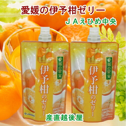 【ゼリー 柑橘類 伊予柑ゼリー 送料無料】愛媛県の農協 JAえひめ中央 愛媛の果実 飲む伊予柑のゼリー伊予柑ゼリー 150g 24個【お中元 お歳暮 ギフト 贈り物】