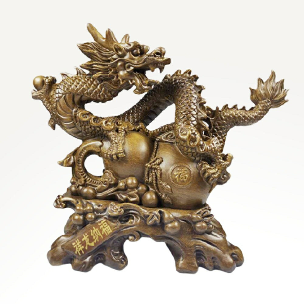 【人気商品】風水 龍 ドラゴン ひょうたん 瓢箪 竜 玄関 龍の飾り 風水グッズ 開運祈願 金運祈願 風水龍 アイテム 龍神 開運 金運 財産運 出世運 恋愛運 幸福 成功 プレゼント 贈り物 開運厄除 祈願成就 厳重 金運上昇 運気上昇 インテリア 招財