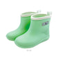 【イエロー・L（18.0cm）】 キッズ レインブーツ 通販 レインシューズ 男の子 女の子 長靴 長ぐつ S 16cm M 17cm L 18cm おしゃれ かわいい シンプル 子ども 子供 雨靴 ブーツ レイングッズ ジップ ZIP