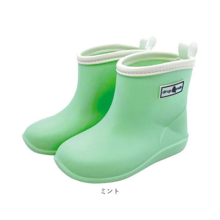 【イエロー・L（18.0cm）】 キッズ レインブーツ 通販 レインシューズ 男の子 女の子 長靴 長ぐつ S 16cm M 17cm L 18cm おしゃれ かわいい シンプル 子ども 子供 雨靴 ブーツ レイングッズ ジップ ZIP