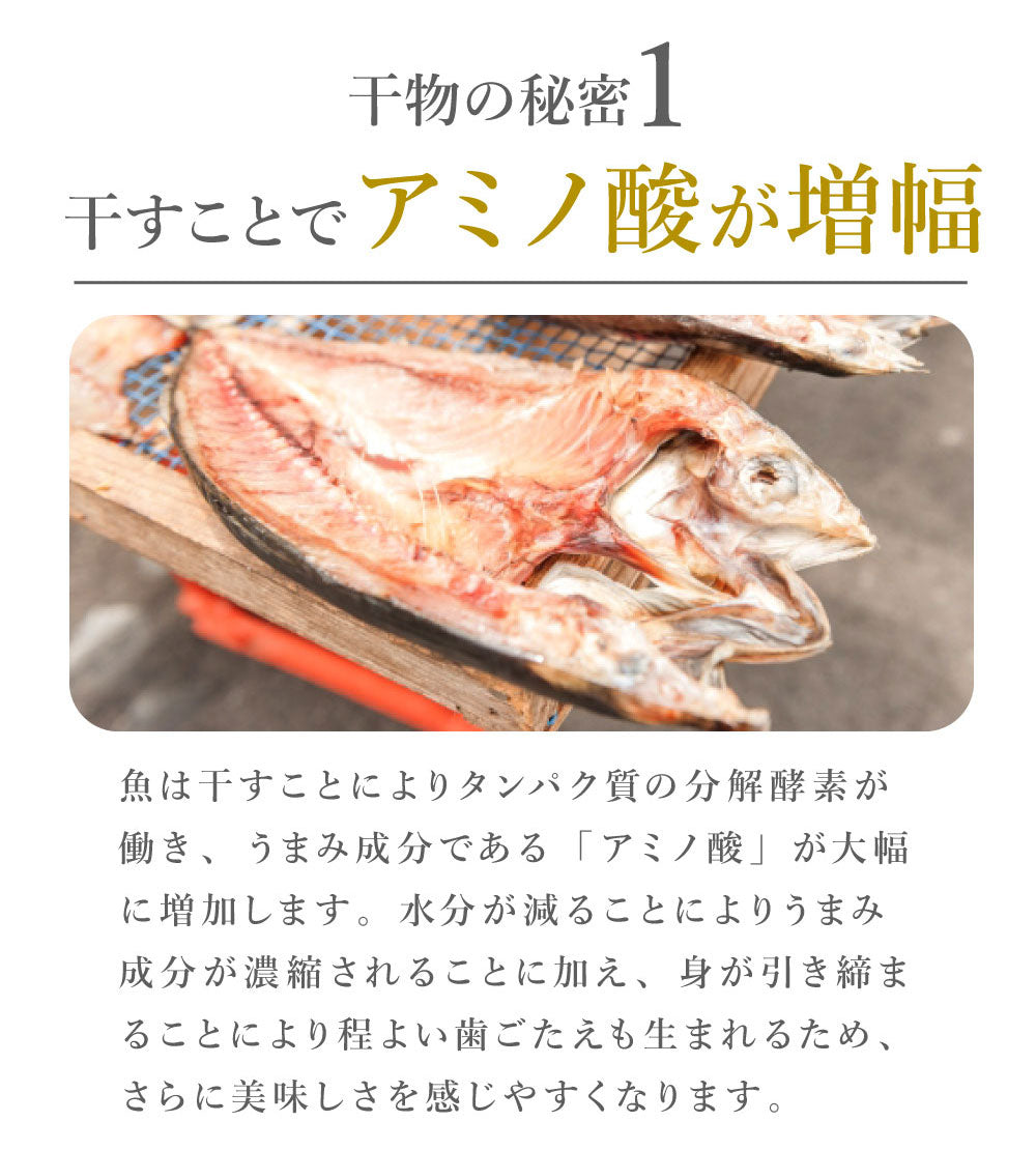 北海道の市場の本格干物セットをご自宅で！（高級本格海鮮 6種類）