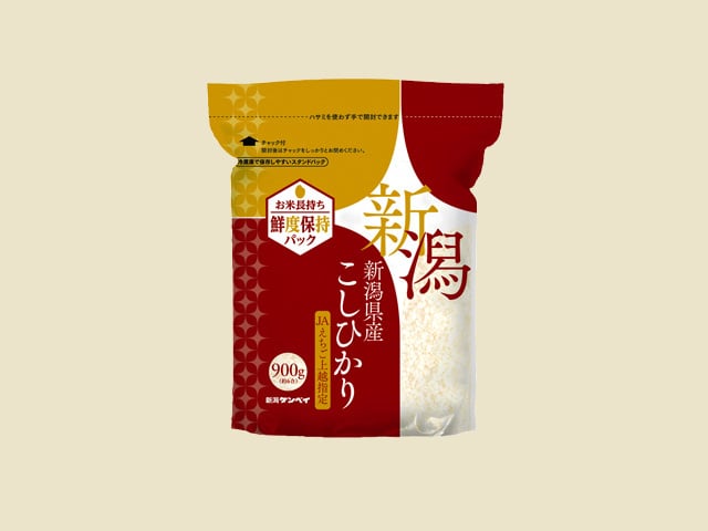 【送料込み】ロングライフ米 コシヒカリAえちご上越指定コシヒカリ900g 6個 合計5.4kg窒素ガス充填のロングライフ米