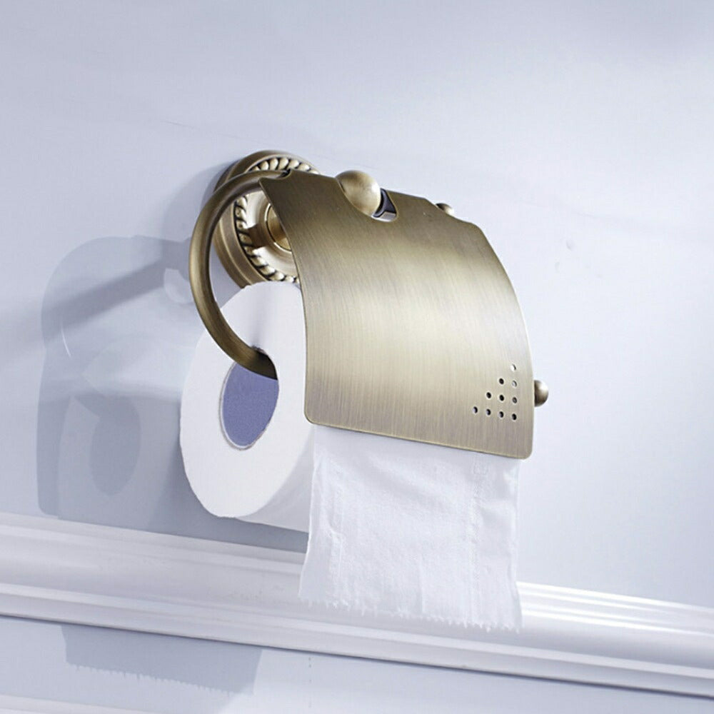 トイレ トイレットペーパー ホルダー アンティーク ブロンズ おしゃれ ペーパー ホルダー 棚 トイレ 収納 インテリア 壁付け 個性的 レトロ インテリア モダン 北欧 ゴシック リビング マット ラグ オールシーズン ヨーロッパ
