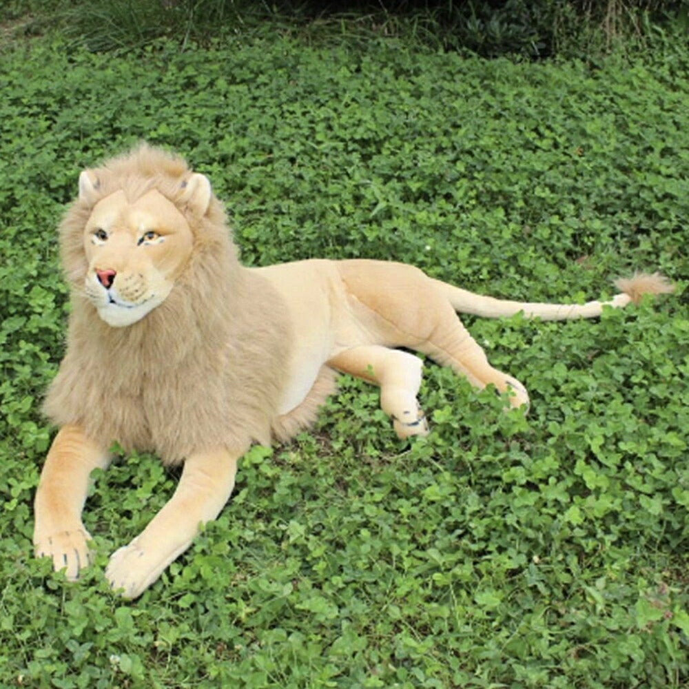 【人気商品】ぬいぐるみ ライオン クッション 特大 1.1m LION 百獣の王 抱き枕 動物 アニマル かわいい チャーミング おもちゃ 誕生日 クリスマス ギフト サプライズ 友人 家族 パーティー 恋人 お遊戯会 子供 イベント SNS お返し品