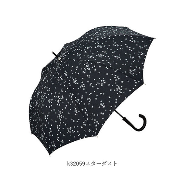 【K32-222.カームペイズリー・k32】 傘 レディース 長傘 kiu ジャンプ 60cm 定番 かさ アンブレラ おしゃれ キウ KiU K32 通販/正規品 おすすめ 大きい ワンタッチ