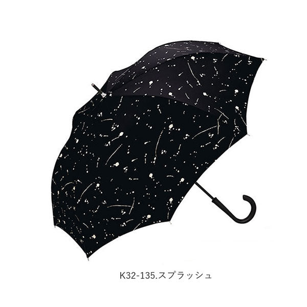 【K32-222.カームペイズリー・k32】 傘 レディース 長傘 kiu ジャンプ 60cm 定番 かさ アンブレラ おしゃれ キウ KiU K32 通販/正規品 おすすめ 大きい ワンタッチ
