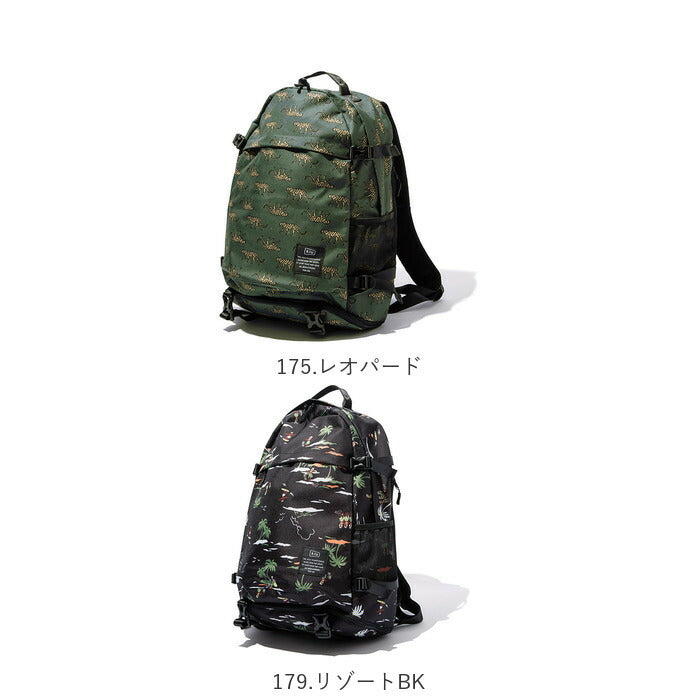 【210.レオパードパターン・K111】 kiu バッグ 通販 リュック 大容量 メンズ レディース 通学 通勤 a4 撥水 はっ水 おしゃれ シンプル 社会人 学生 中学生 高校生 600D 丈夫 シューズ収納 バックパック ブランド キウ