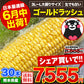 日本最速級6月中出荷 とうもろこし ゴールドラッシュ 30本入り (3L~L サイズ) 約9.0kg～約10.5kg メロン並の甘さ 朝採り 生で食べられる トウモロコシ スイートコーン お取り寄せ