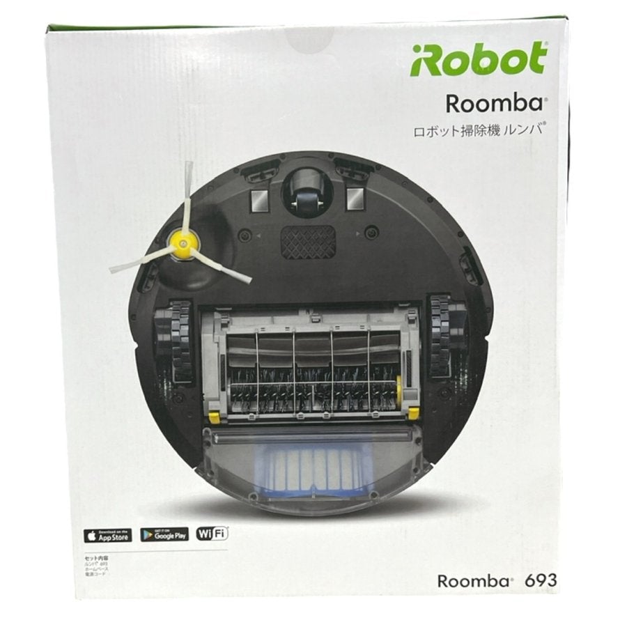 無料でエントリー】アイロボット ルンバ 693 ロボット掃除機 iRobot Roomba R693【抽選で当たる・家電製品リリースセール – カウシェ