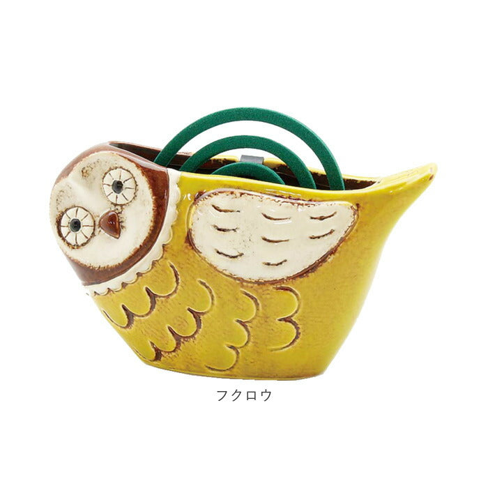 【カー】 蚊取り線香入れ おしゃれ 通販 かわいい 陶器 蚊取り線香ホルダー 蚊取り線香 立て 蚊取線香ホルダー NORDIC DECO ノルディックデコ 蚊遣り セラミック アニマル 縦置き型 スリム