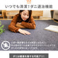 グレー ホットカーペット 2畳  省エネ  足元 タイマー付き(hzh01-2) 【1年保証】