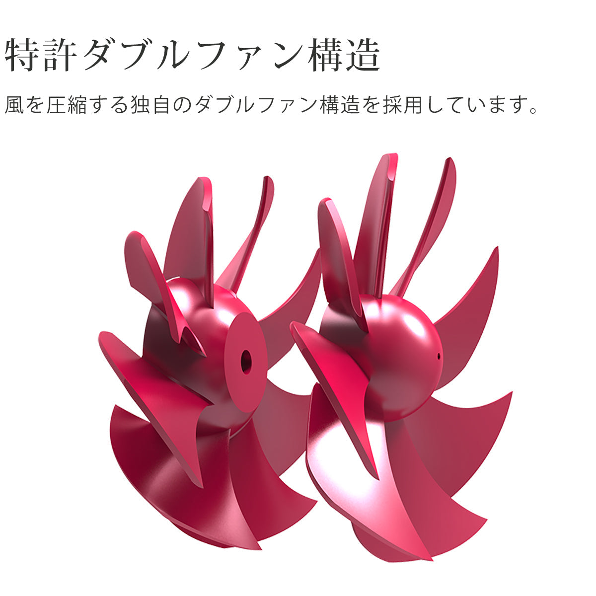 MONSTER ダブルファンドライヤー(ブラック)