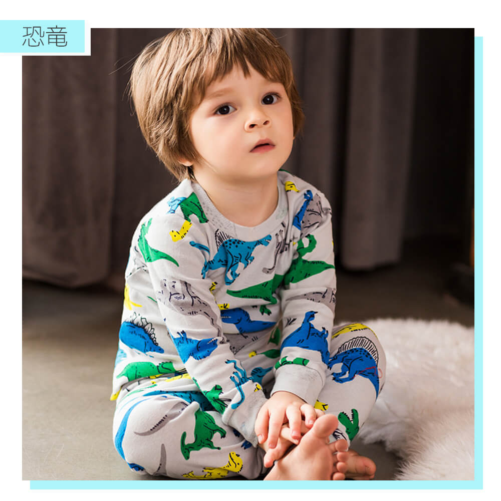 【ユニコーン100cm】 パジャマ キッズ ルームウエア 寝巻き 部屋着 セットアップ 上下セット ベビー 子供服 長袖 長ズボン 男の子 女の子 ボーイズ ガールズ 綿100％ コットン