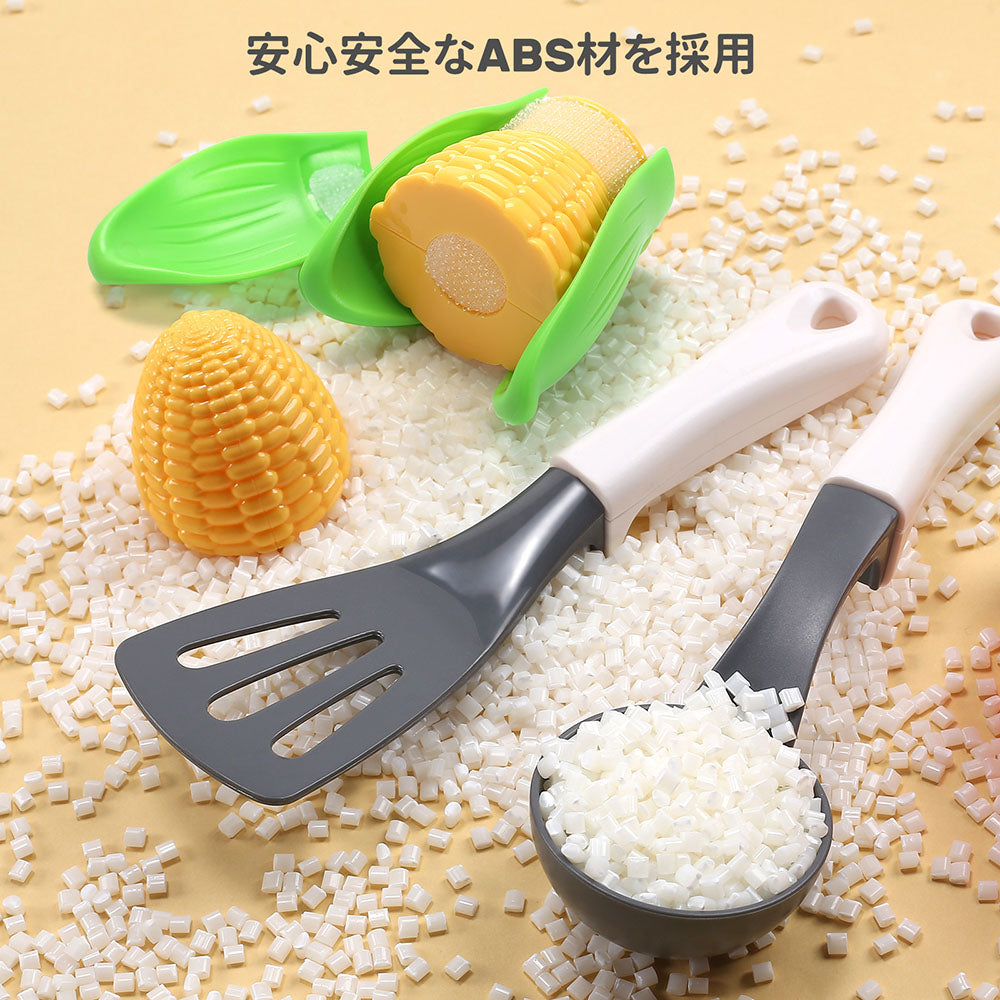 Cute Stone おままごと キッチンセット リアル噴霧 圧力鍋 贅沢食材 27点セット ステーキ 室内遊び 室内ゲーム 白 お鍋 キッチン用具 ごっこ遊び 台所 シミュレーション 卵 フルーツ いちご ミルク 知育玩具 男の子 女の子 小学生 誕生日 プレゼント ギフト