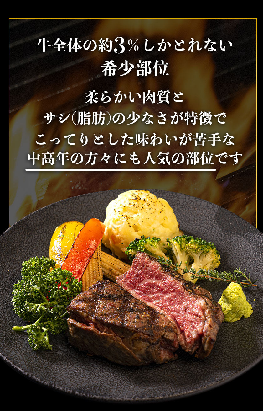 九州産黒毛和牛 厳選ステーキセット ヒレ200g サーロイン300g フードロス 食品ロス 削減支援 送料無料