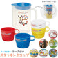 【トイストーリー・ケース付コップ】 プラスチック コップ セット 通販 4Pセット マグカップ スタッキング プラコップ ケース付き ピッチャー おでかけ 行楽 レジャー アウトドア BBQ キャラクター かわいい キッズ用食器