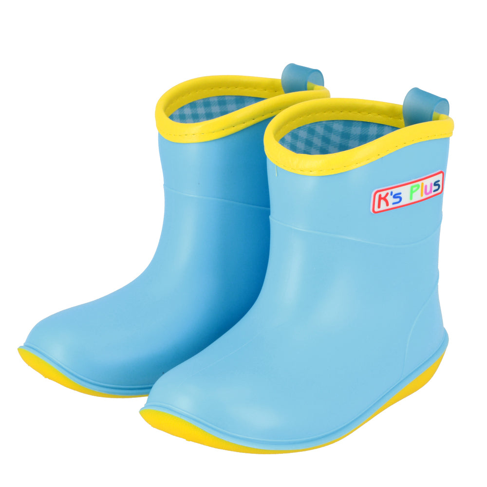 【SAX・18cm】 レインブーツ キッズ ショート 通販 キッズレインブーツ レインシューズ キッズレインシューズ 子供靴 長靴 雨靴 Ks Plus ケーズプラス ジュニア ガールズ ボーイズ 男女兼用 14 15 16 17