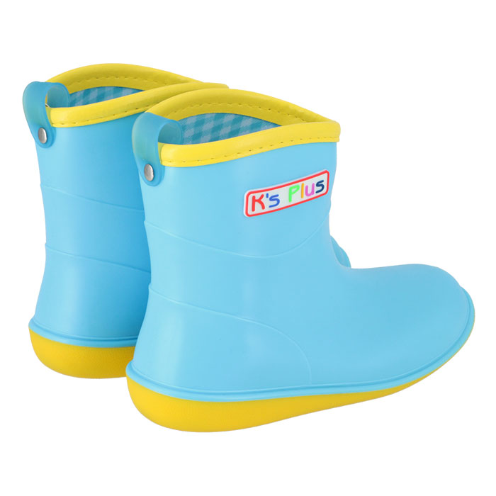 【SAX・18cm】 レインブーツ キッズ ショート 通販 キッズレインブーツ レインシューズ キッズレインシューズ 子供靴 長靴 雨靴 Ks Plus ケーズプラス ジュニア ガールズ ボーイズ 男女兼用 14 15 16 17