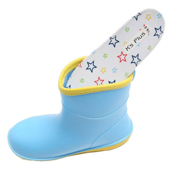 【SAX・18cm】 レインブーツ キッズ ショート 通販 キッズレインブーツ レインシューズ キッズレインシューズ 子供靴 長靴 雨靴 Ks Plus ケーズプラス ジュニア ガールズ ボーイズ 男女兼用 14 15 16 17