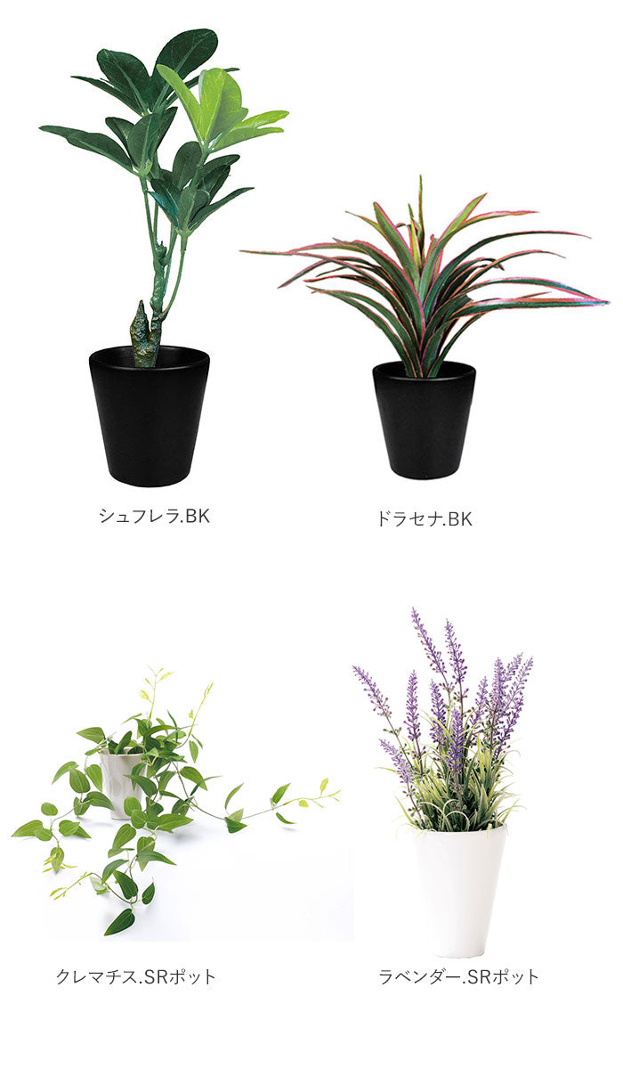 【クレマチス.SRポット・インテリアグリーン】 光触媒 フェイクグリーン 通販 壁掛け イミテーショングリーン おしゃれ 壁 インテリアプランツ 消臭 抗菌 グリーンブッシュ 造花 雑貨 人工樹木 ポット シュガーバイン フィットニア