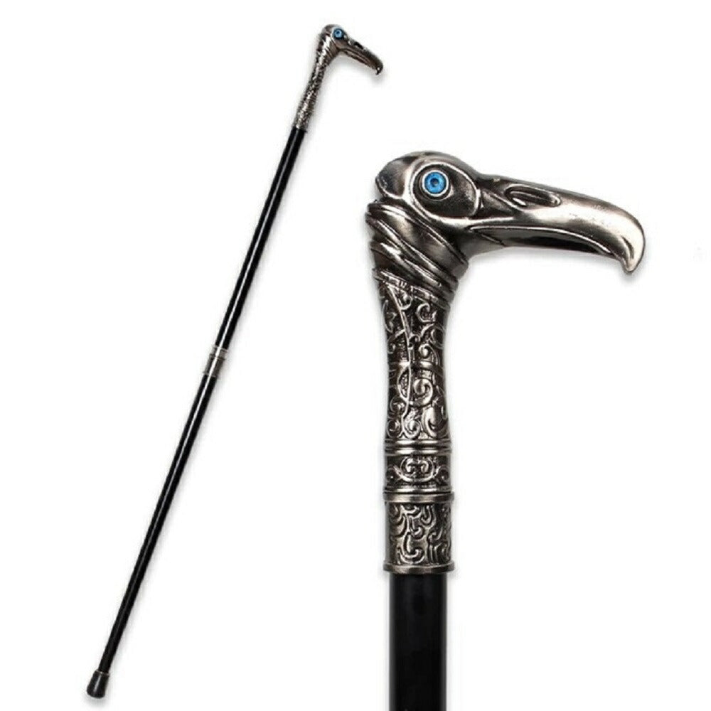 杖 イーグル 鷹 鳥 バード 鳥ヘッド ヘルコンドル スチームパンク アニマル つえ ステッキ おしゃれ 高級 銀 男性 女性 金属 鳥グッズ モダン デザイン ブロンズ ゴールド ウォーキングスティック ソリッド ヴィンテージ デザイナー アンティークスタイル レトロ