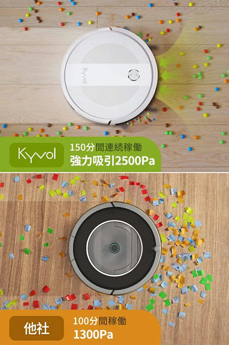 Kyvol キーボル E20 ロボット掃除機
