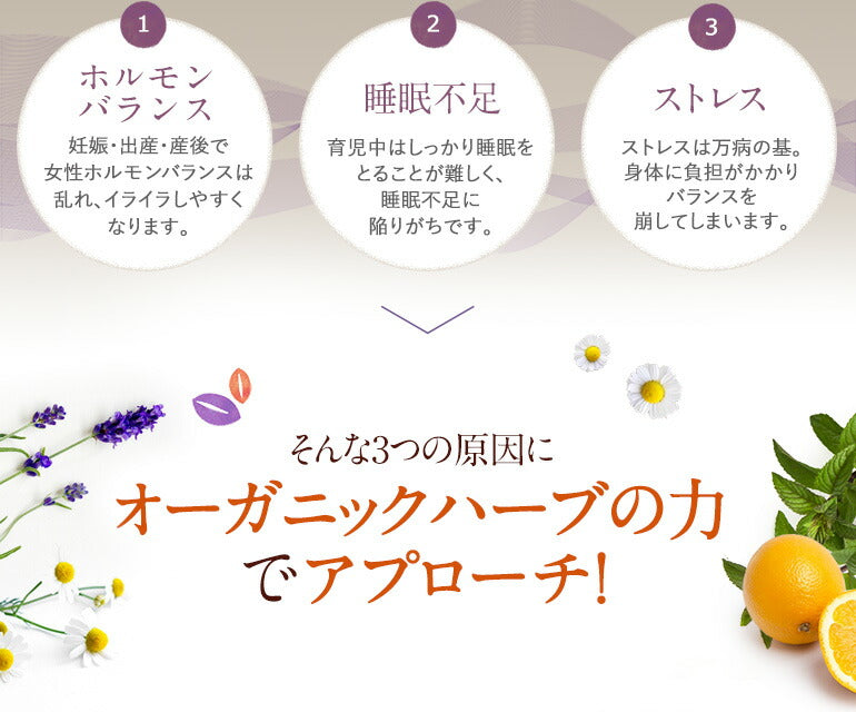 オーガニック ブレンド ハーブティー 【リラックスサポート】 ティーバッグ 30包 m3 【 寝る前 睡眠 快眠 リフレッシュ リラックス　女性 ブレンドティー ブレンド茶 ハーブティー ブレンドハーブ ラナチュール LaNature 】
