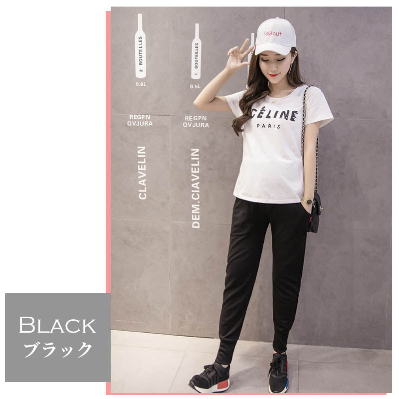 【ダークグレー Lサイズ 】 マタニティ スウェットパンツ 大きいサイズ レギンス ゆったり ルームウェア パンツ マタニティウェア マタニティパンツ 綿 妊婦 部屋着 産後 ボトムス スウェット マタニティヨガ 春 夏 秋 冬